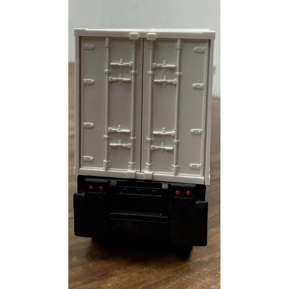 Diecast RARE Boley Peterbilt Pamida Store Semi Truck and‎ Trailer Plastic White